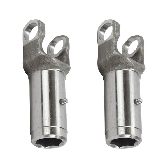 2 Pk DL-SY-1000 Heavy Duty Drive Shaft Slip Yoke - Steel Slip Yoke Replaces 10-3-32X, Neapco OE Series 10-0332, Meritor 10N-3-32, Meritor 10N3-32, TRW 20634
