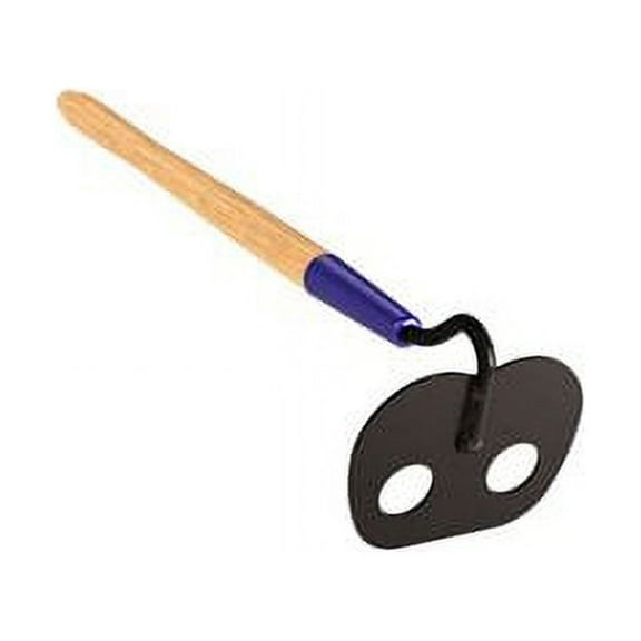 MORTAR HOE - 6 1/2" WITH 21" WOOD HANDLE