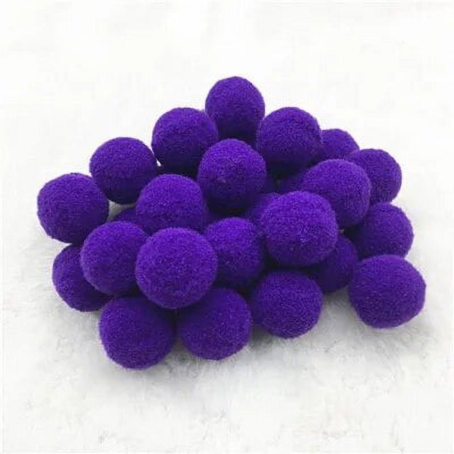 Bola de pompones suaves y esponjosos de 8mm, 10mm, 15mm, 20mm, 25mm, 30mm, Pompones DIY, artesanía de costura hecha a mano, juguete para niños, decoración de boda y Navidad