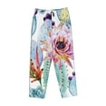thumbnail image 4 of Kll Womens Cactus Print Pajama Pants Soft Pajama Bottoms For Women Cozy Lounge Pants, 4 of 9