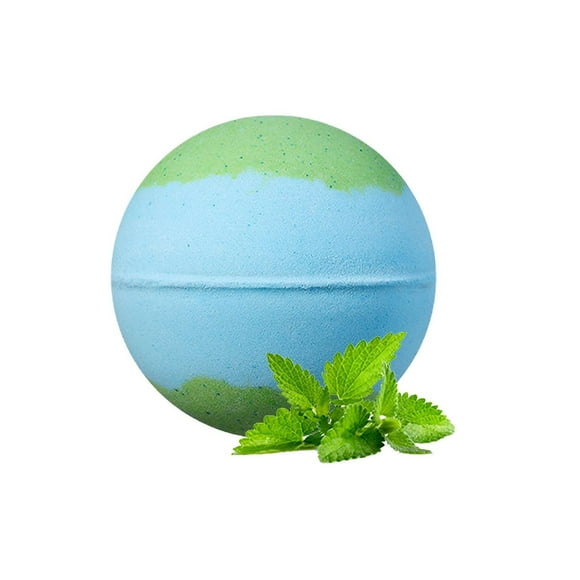 Bath Salt Ball HUOGUO Aceite esencial bicolor 102g