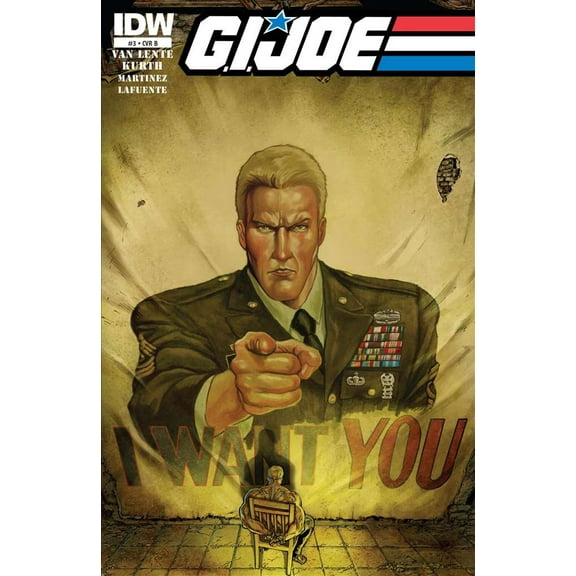 G.I. Joe (IDW, Vol. 3) #3B VF ; IDW Comic Book