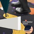 thumbnail image 2 of Yayeee Doormat for Indoor Entrance 32" x 20" Non Slippery Floor Rug, Halloween Colorful Ghosts, 2 of 8