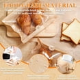 thumbnail image 4 of 7.1x7.8 Inch Paper Bakery Bagel Bags with Window,100 Pack Cookie Packaging Bags with Seal, Heat Sealable Grease Resistant To Go Single Cookie Bagsfor Treat, Donut, Cake Slice, Scone, Brownie, 4 of 7