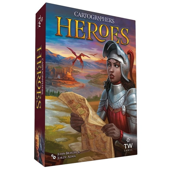 Cartographers : Héros 1-100 Joueurs, 10+, 30-45 minutes