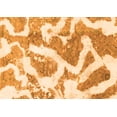 thumbnail image 1 of Ahgly Company Indoor Rectangle Abstract Orange Modern Area Rugs, 6' x 9', 1 of 4