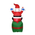 thumbnail image 4 of Inflatable Snowman Toy with LED Light for  Garden Party Decor (US-1), 4 of 10