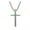 Rainbow, variant on Women's Men's Stainless Steel 5 Colors Sandblast Finish Cross Pendant Necklaces with Chain Rainbow