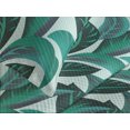 thumbnail image 3 of Ambesonne Leaves Greenery Quilted Coverlet 2 Pcs, Botanical Jungle, Twin Size, Emerald Teal Eggplant, 3 of 4