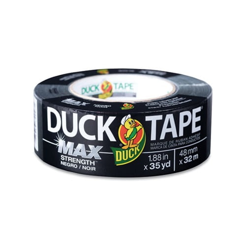 MAX Duct Tape 3" Core, 1.88" x 35 yds, Black