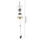 thumbnail image 5 of Campanas de viento, campanas de viento Campana de metal Música de metal Campanas de viento Campanas de viento al aire libre Claridad notable, 5 of 8
