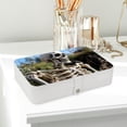 thumbnail image 6 of Skull PU Leather Necklace Holder with Removable Compartment, Portable Display Case and Decorative Box - Jewelry Organizer, 6 of 6
