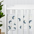 thumbnail image 4 of Sweet Jojo Designs + BreathableBaby Moon Bear Boy, Girl, Unisex/Gender Neutral Breathable Mesh Crib Liner, 4 of 6