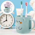thumbnail image 3 of 2 Pcs Kid Cups Bathroom Mug Plastic Mugs Reusable Bathroom Mug Toothbrush Cups, 3 of 4