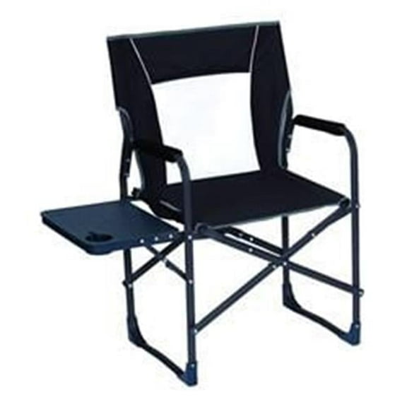 Non-Branded Directors Folding Chair, Black