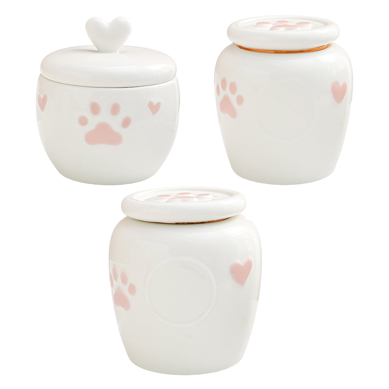 Handcrafte Ceramic Pet Urn Waterproofs for Ashes Memorial Display Home or Garden Suitable