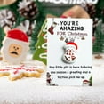 thumbnail image 3 of HHGBAD Christmas Gift Card Set, 10PCS Little Pocket Santa Cards with Organza Bags, Festive Holiday Greeting Cards for Stocking Stuffers, Party Favors, Bulk Christmas Card Collection, 3 of 7