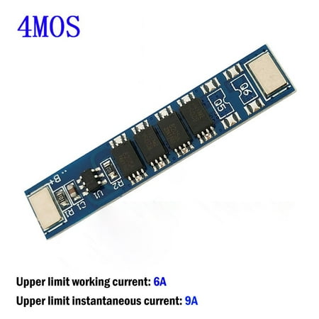 

Leke 1S 3.7V 3MOS 4MOS 6MOS BMS PCM Battery Protection Board for Lithium Lion Battery