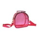 thumbnail image 1 of Bolso de hombro transparente rojo rubí, 1 of 1