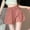 Pink(New), variant on Women's Fashion Solid Color Versatile Casual Relaxed Elastic Waist Drawstring Pockets Comfortable Shorts