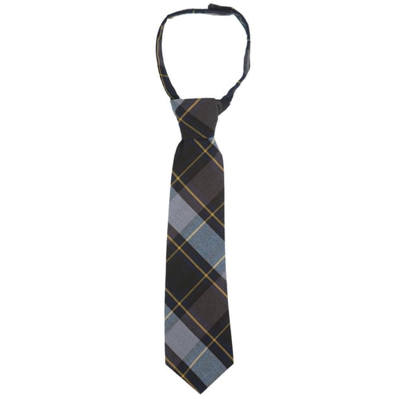 French Toast Boys 4-7 Adjustable Plaid Tie (Navy - 8-20)