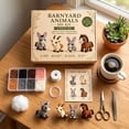 thumbnail image 6 of 3D Beaded Animal Kit, Beading Kits with Bead Supplies and Detailed Guide, DIY Craft Set for Mini Bead Figures, Desk Decor, 6 of 9