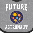 thumbnail image 4 of Inktastic Future Astronaut Outerspace Rocket Boys or Girls Baby Bib, 4 of 4