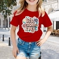 thumbnail image 2 of Bouquet Cute Printed Girls' Solid Color Casual Top, 2 of 4