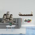 thumbnail image 2 of Figura De Calavera De Búho Místico, Escultura De Animal Moderna, Adorno De Mesa Para Sala De Estar, Oficina, Armario, Dormitorio, Decoración De Halloween, 2 of 8