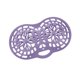 thumbnail image 4 of Bolsa de lavado de sujetadores de silicona para lavadora y secadora. Lencería de silicona para mujer. violeta claro, 4 of 9