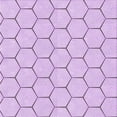 thumbnail image 1 of Ahgly Company Indoor Square Patterned Orchid Purple Area Rugs, 5' Square, 1 of 6