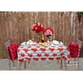 thumbnail image 5 of Valentine''s Day Tablecloth Rectangle Love Heart Tablecloth Machine Washable Tablecloth for Boutique Valentine Mother''s Day Wedding Decoration, Polyester, 60 X 84 Inches, 5 of 6
