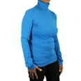 thumbnail image 2 of Ladies Supersoft Cotton Long Sleeve Top Turtleneck, 2 of 2