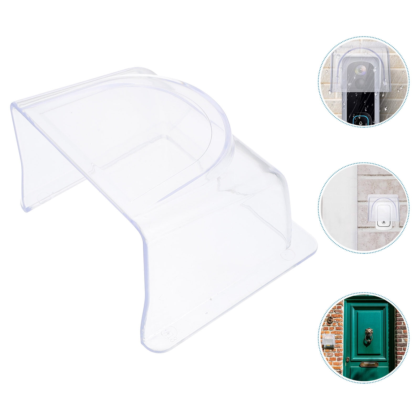 YOSADIER Transparent Rainproof Doorbell Cover Plastic Protector for Home Access Devices