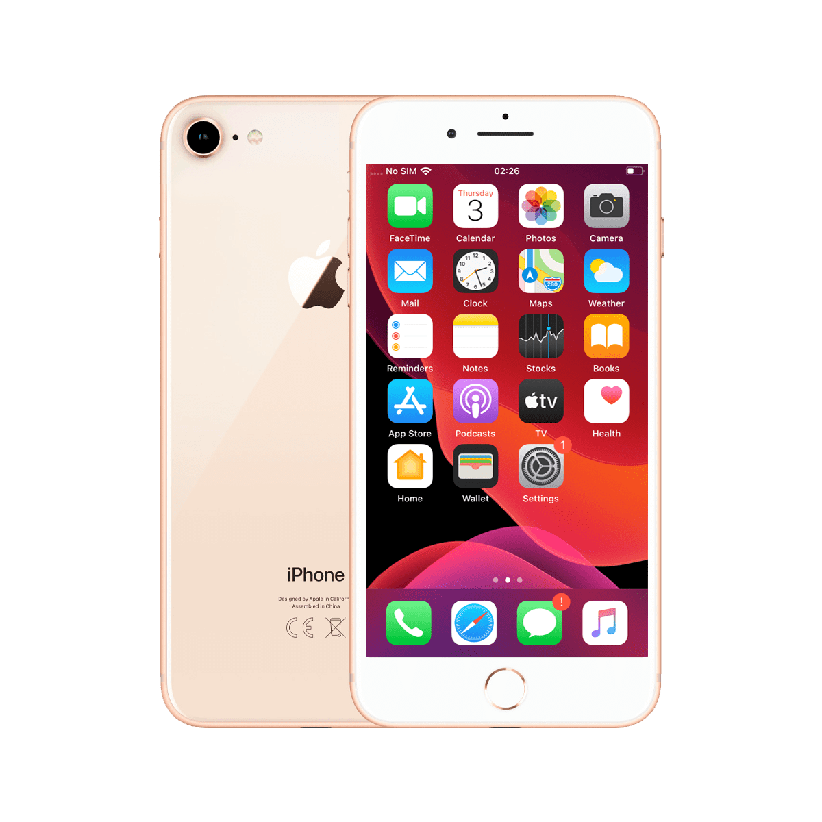 Apple iPhone 8 64GB Red Fully Unlocked (Verizon + AT&T + T-Mobile ...
