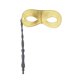thumbnail image 4 of Accesorio de disfraces BLESIY Fiesta Mardi Gras para adultos con varilla festiva Dorado, 4 of 8