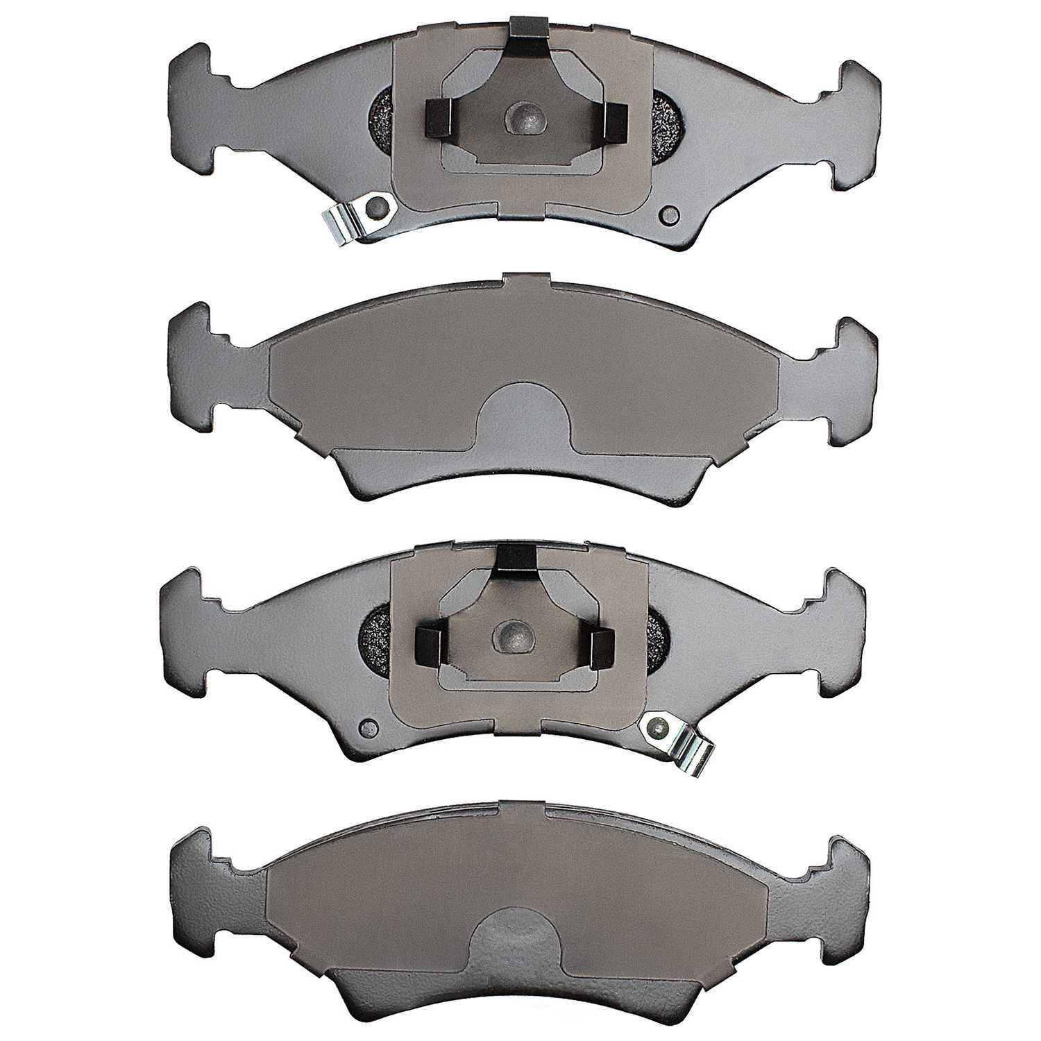 Dynamic 1551-0766-00 DFC 5000 Advanced Brake Pads - Ceramic Fits select: 1994-2000 KIA SEPHIA, 2000 KIA SPECTRA