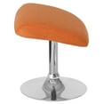 thumbnail image 3 of Flash Furniture Egg Series Orange Fabric Ottoman, 3 of 4