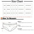 thumbnail image 2 of Bigersell Crotchless Panties Clearance High Cut Underwear Women Tangas Panty Style P-702 Spandex Shaping Panties Seamless Underwear Ladies Thong Briefs High Waist Women's Panties Wine L, 2 of 3