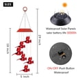 thumbnail image 2 of 1PCS Solar Bee Wind Chime - Red Shell 6 Lamp Head Flamingo Adepaton CPB-US-DYP154-8, 2 of 4