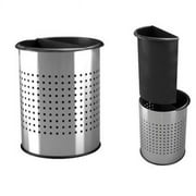 Commercial Zone 780931 InnRoom Recycler - Stainless Receptacle