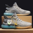 thumbnail image 3 of Zapatillas deportivas Unisex para correr al aire libre para hombre y mujer, zapatos vulcanizados planos, informales, para correr, 2024, 3 of 5