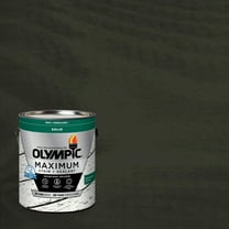 Olympic Maximum 1 Gallon SC-1026 Deep Charcoal Solid Color Exterior Stain and Sealer in One