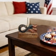 thumbnail image 6 of USA 250th Anniversary Wood Desk Bell Ornament, 2D Patriotic Desk Sculpture, 250 Years American Anniversary Decor, USA Patriotic Merchandise Home Decor Gift for US Citizen, 6 of 7