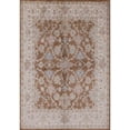 thumbnail image 1 of Ahgly Company Machine Washable Indoor Rectangle Industrial Modern Silver Pink Area Rugs, 7' x 10', 1 of 7