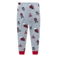 thumbnail image 2 of Little Boys Pajamas Sets for Toddler 100% Cotton Train Sleepwear Long Sleeve 2 Piece Kids Clothes Pjs 3-7T Grey 6262-8T, 2 of 5