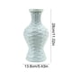 thumbnail image 3 of Plastic Vase Imitation Glazed Decorative Flower Pot | Blue Pink White | Home Living Room TV Cabinet Decor | Dried Flower Arrangement | 28x13.8cm | Modern Durable Design, 3 of 6