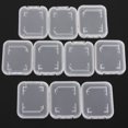 thumbnail image 3 of Flmtop 10Pcs/Set SD SDHC Memory Card Transparent Storage Box Protective Case Holder, 3 of 9