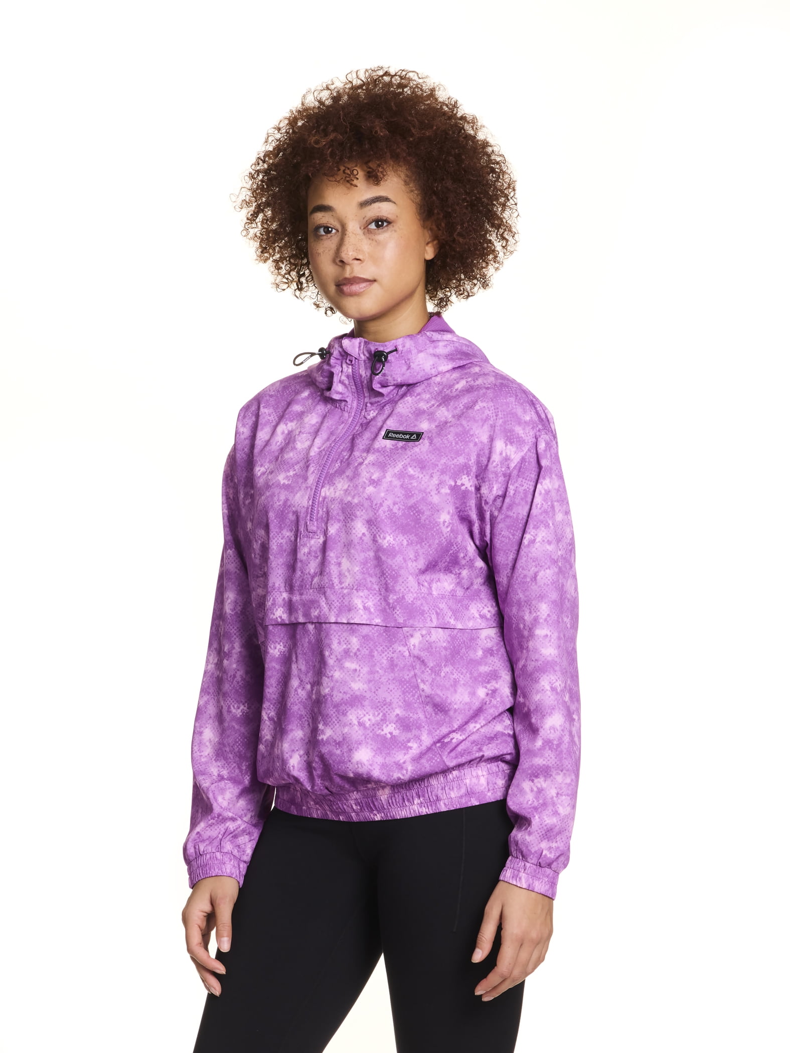 Reebok Women's and Women's Plus Half-Zip Sprinter Jacket, Sizes XS-4X