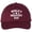 Maroon, variant on WORLD'S GREATEST DAD Embroidered Dad Hat | Low Profile Soft Cotton Baseball Dad Hats for Men (Black, OneSize)